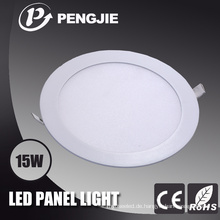 15W weißes LED-Panel-Licht (rund)